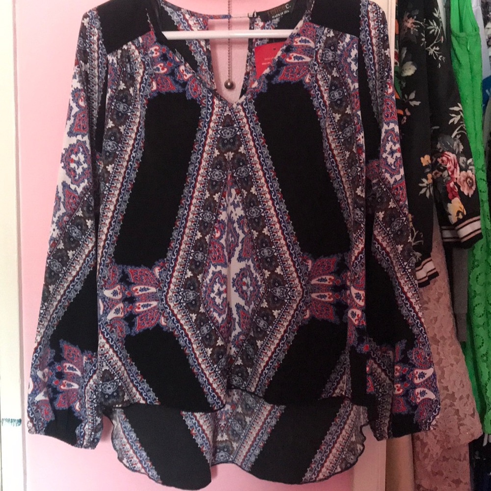 Midnight Rose Top